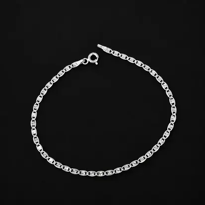 PULSEIRA PIASTRINE DETALHADA 2,5MM 18CM